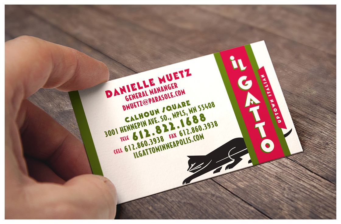 iL Gatto Business Card