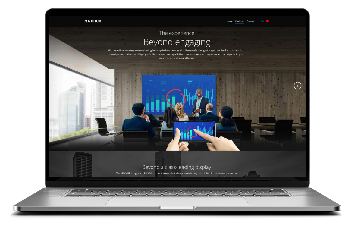 MAXHUB Products Page